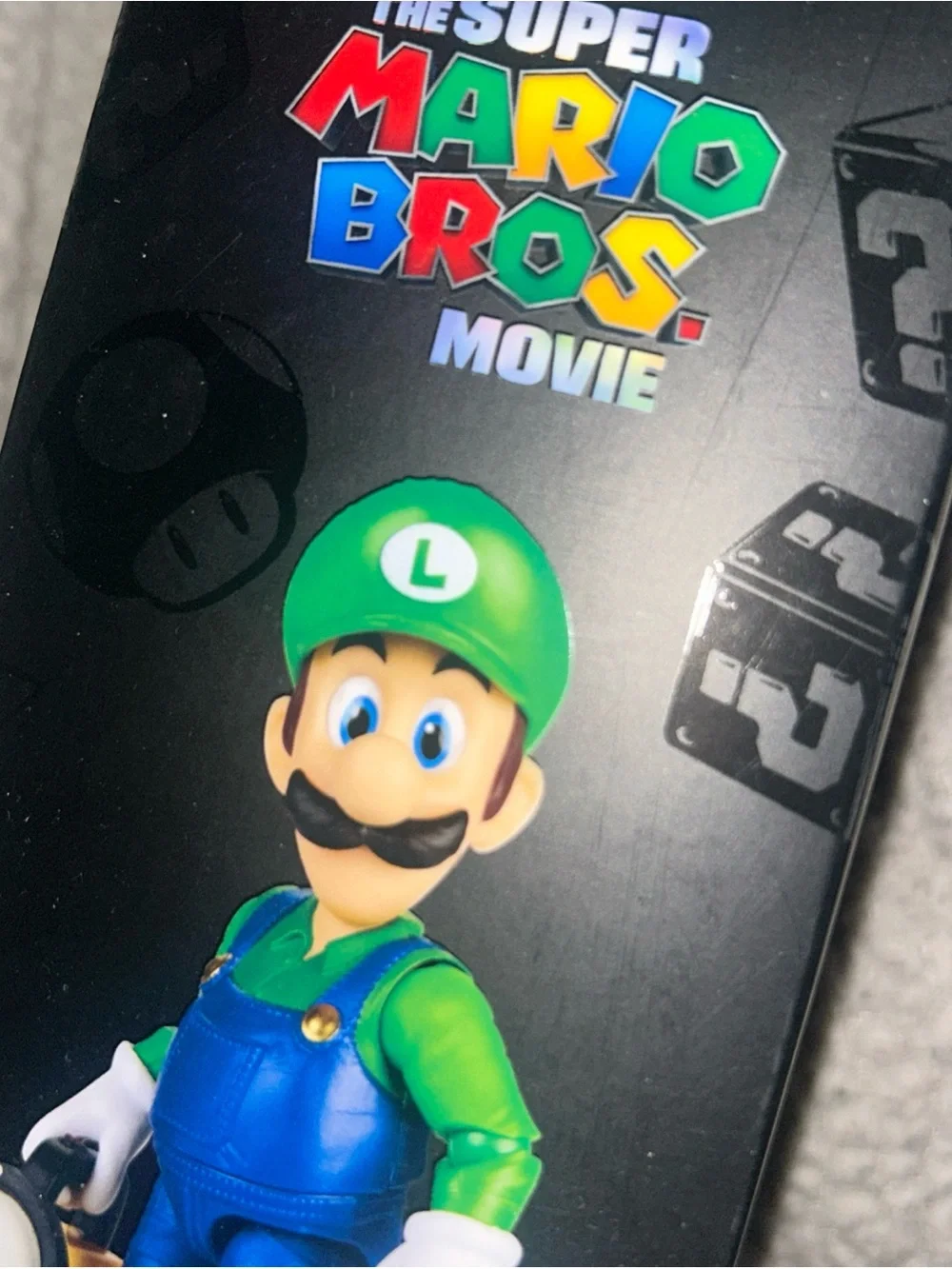 The Super Mario Bros Movie LUIGI 5” Figure Jakks Pacific Nintendo 2023 - NEW!